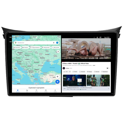 Navigație Android dedicată 2K QLED Octa-Core UIS8581A cu SIM 4G, CarPlay și Android Auto [4]