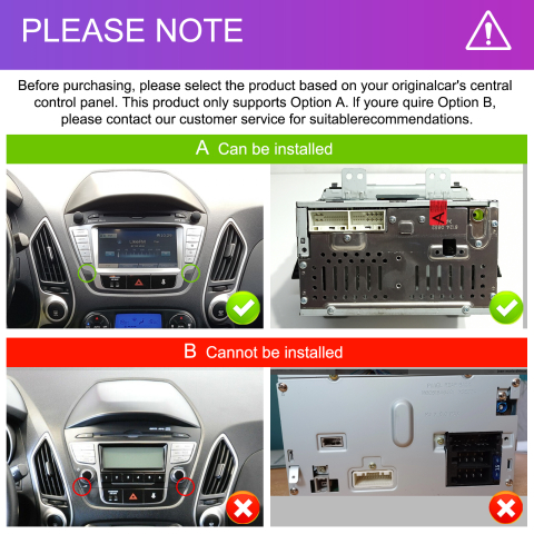 Navigatie Hyundai Tucson/IX35 (2009-2015) 4GB RAM 64GB ROM, Android 14, Carplay si Android auto wifi, OEM Style [1]