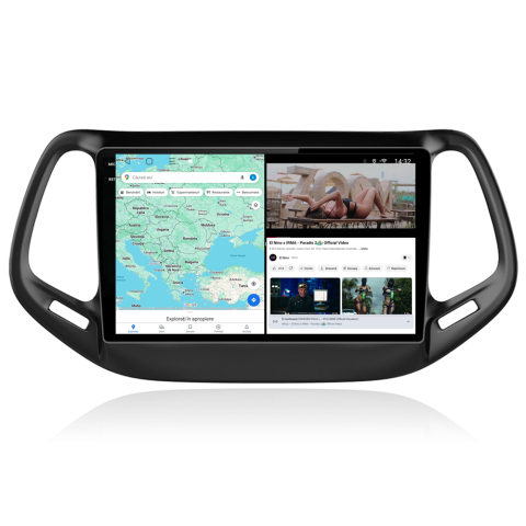 Navigație Android dedicată 2K QLED Octa-Core UIS8581A cu SIM 4G, CarPlay și Android Auto [4]