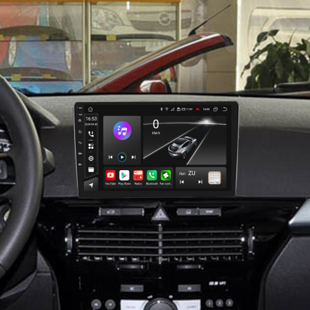 Navigatie Opel Astra H (2004-2014), Android 12, 4GB RAM 64GB, SLOT SIM 4G, DSP, Carplay si Android auto, ecran 9 inch [3]