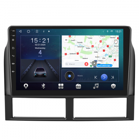 Jeep Gran Cherokee (1998-2005) - Navigatie Jeep Gran Cherokee (1998-2005), Android 12, 4GB RAM 64GB, SLOT SIM 4G, DSP, Carplay si Android auto, ecran 9 inch