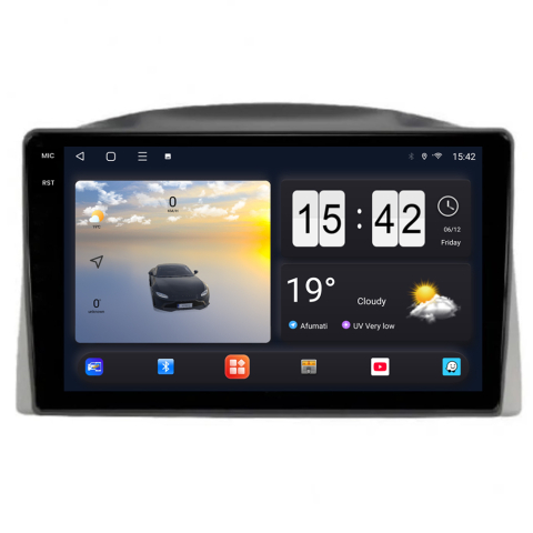 Toate Produsele - Navigație Android dedicată 2K QLED Octa-Core UIS8581A cu SIM 4G, CarPlay și Android Auto
