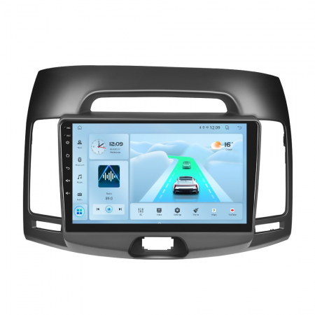 Hyundai Elantra (2007-2010) - Navigatie Hyundai Elantra (2007-2010), Android 12, 2GB RAM 32GB, DSP, Carplay si Android auto, ecran 9 inch