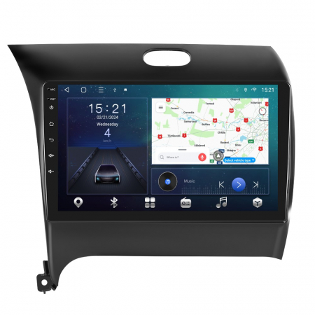 KIA K3 (2013-2016) - Navigatie KIA K3 (2013-2016), Android 12, 4GB RAM 64GB,SIM 4G. DSP, Carplay si Android auto, ecran 9 inch