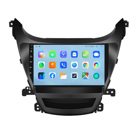 Navigatie Hyundai Elantra (2014-2016), Android 12, 2GB RAM 32GB, DSP, Carplay si Android auto, ecran 9 inch [1]