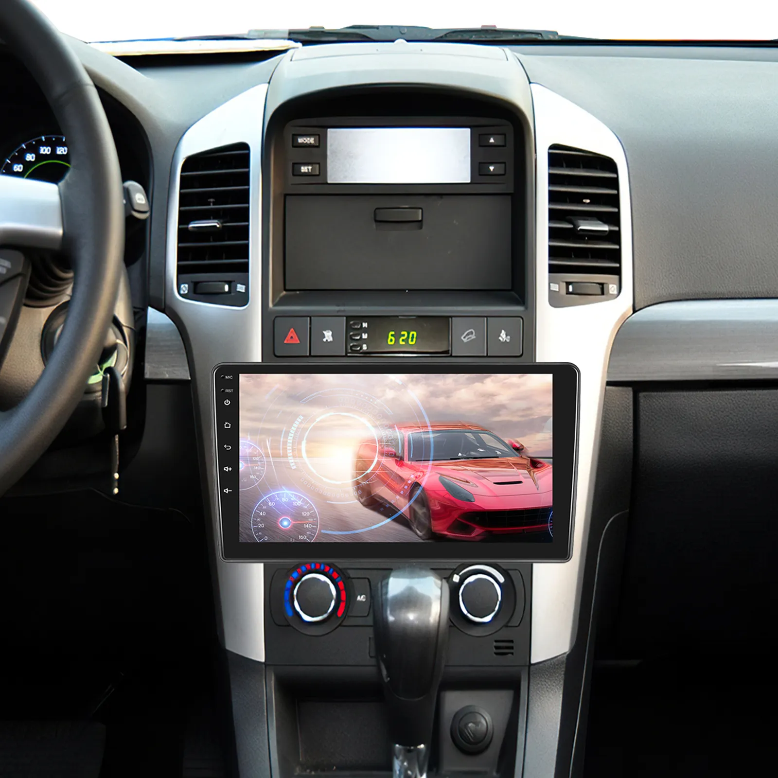 Navigatie Chevrolet Aveo|Captiva|Epica (2006-2011), Android 12, 8GB RAM 128GB,SLOT SIM 4G, DSP, Carplay si Android auto, ecran 9 inch [6]