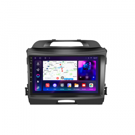 Kia Sportage (2010-2016) - Navigatie Kia Sportage (2010-2016), cu Android 12, 8GB 128GB, SIM 4G, CarPlay si Android Auto, DSP, WIFI, ecran 9 Inch