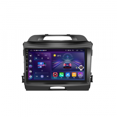 Kia Sportage (2010-2016) - Navigatie Kia Sportage (2010-2016), cu Android 12, 2GB 32GB,CarPlay si Android Auto, WIFI, ecran 9 Inch