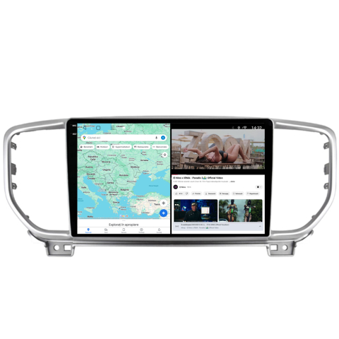 Navigație Android dedicată 2K QLED Octa-Core UIS8581A cu SIM 4G, CarPlay și Android Auto [4]