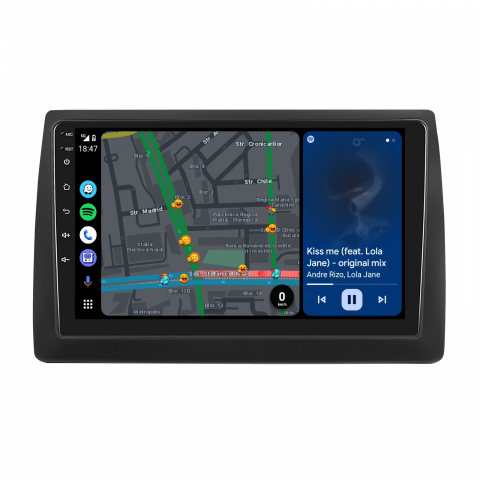 Navigatie Fiat STILO (2002-2010) cu Android, 4 GB RAM 64 GB ROM, DSP, 4G SIM, ecran 9 Inch,Carplay si Android Auto Wifi [3]