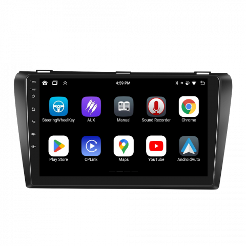 Navigatie Mazda 3 (2006-2012) cu Android, 4GB RAM 64GB ROM, DSP, ecran 9 Inch,Carplay si Android Auto [2]