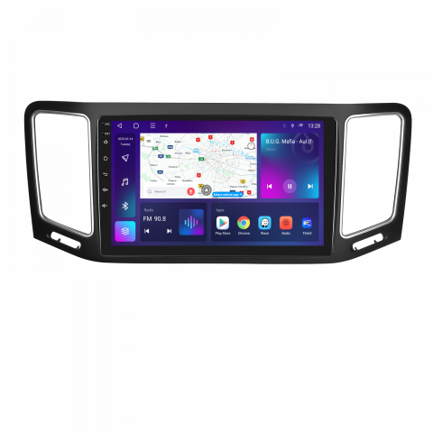 Sharan (2010-2018) - Navigatie Volkswagen Sharan (2010-2018) cu Android, 4GB RAM 64GB ROM, cu SLOT SIM 4G, DSP, ecran 9 Inch, Carplay si Android Auto
