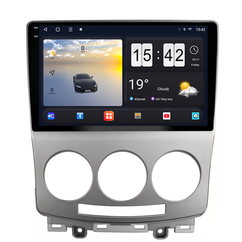 Mazda 5 (2007-2010) - Navigație Android dedicată 2K QLED Octa-Core UIS8581A cu SIM 4G, CarPlay și Android Auto