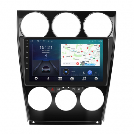 Mazda 6 (2004-2015) - Navigatie Mazda 6 (2004-2015), Android 12, 4GB RAM 64GB,SIM 4G,  DSP, Carplay si Android auto, ecran 9 inch