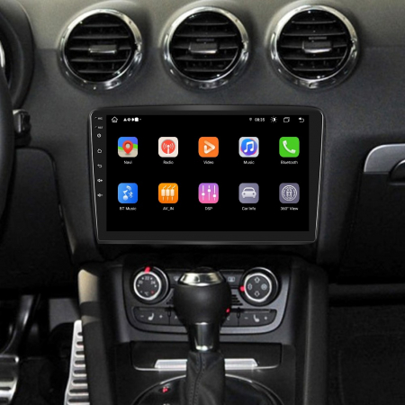 Navigatie Audi TT (2008-2014), Android 12, 4GB RAM 64GB, SIM 4G. DSP, Carplay si Android auto, ecran 9 inch [4]
