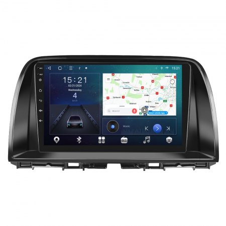 Mazda CX-5 (2012-2015) - Navigatie Mazda CX-5 (2012-2015), Android 12, 4GB RAM 64GB, SIM 4G, DSP, Carplay si Android auto, ecran 9 inch