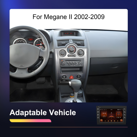 Navigație Renault Megane II (2002-2009) cu Android, 2GB RAM 32GB ROM, DSP, ecran 7 inch, Carplay si Android Auto [5]