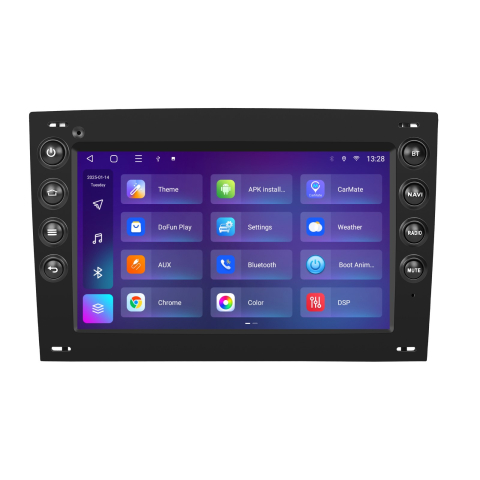 Navigație Renault Megane II (2002-2009) cu Android, 2GB RAM 32GB ROM, DSP, ecran 7 inch, Carplay si Android Auto [2]
