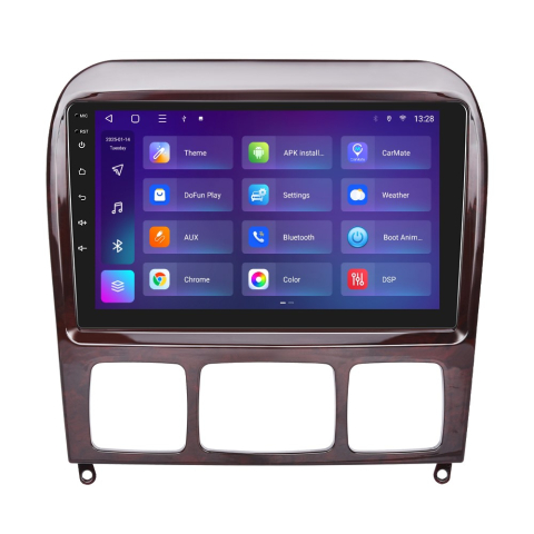 Navigație Mercedes Benz, S (1999-2007) cu Android, 2GB RAM 32GB ROM, DSP, ecran 9 Inch, Carplay si Android Auto [2]