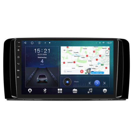 Mercedes-Benz R-class R300/R350 (2006-2014) - Navigatie Mercedes-Benz R-class R300/R350 (2006-2014), cu Android 12, 4GB 64GB, SIM 4G, CarPlay si Android Auto, DSP, wifi, ecran 9 inch