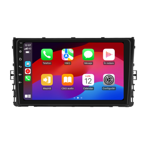 Navigatie Volkswagen T-ROC (2017-2022) cu Android, 8GB RAM 128GB ROM, cu SLOT SIM 4G, DSP, ecran 9 Inch, Carplay si Android Auto [3]