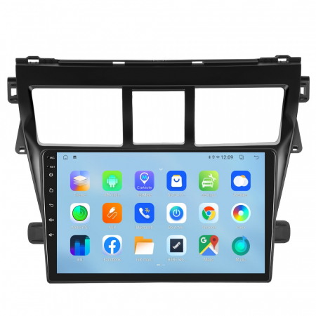 Navigatie Toyota Vios Yaris (2007-2012), Android 12, 2GB RAM 32GB, DSP, Carplay si Android auto, ecran 9 inch [1]