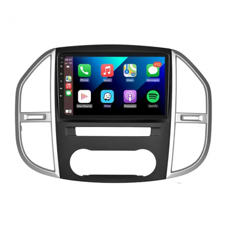 Navigatie Mercedes-Benz Vito W447 (2014-2021) Android 12, 8GB RAM 128GB, SIM 4G, DSP, CarPlay si Android Auto, Ecran 10.1 inch [2]