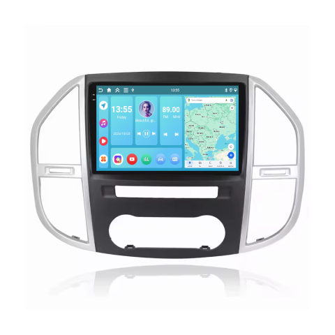 Mercedes-Benz Vito W447 (2014-2021) - Navigatie Mercedes-Benz Vito W447 (2014-2021) Display INCELL, Android 15, 4GB 128GB, DSP, CarPlay si Android Auto ecran 10 Inch