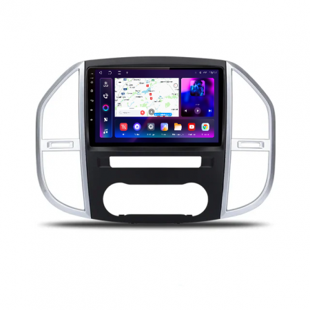 Mercedes-Benz Vito W447 (2014-2021) - Navigatie Mercedes-Benz Vito W447 (2014-2021) Android 12, 8GB RAM 128GB, SIM 4G, DSP, CarPlay si Android Auto, Ecran 10.1 inch