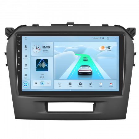 PROMOTII % - Navigatie Suzuki Vitara 4 (2014-2018), Android 12, 2GB RAM 32GB, DSP, Carplay si Android auto, ecran 9 inch