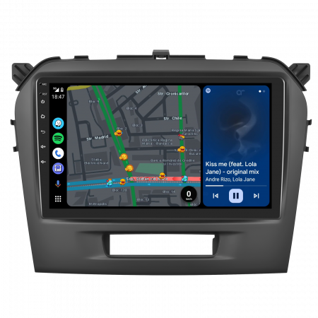 Navigatie Suzuki Vitara 4 (2014-2018), Android 12, 2GB RAM 32GB, DSP, Carplay si Android auto, ecran 9 inch [4]