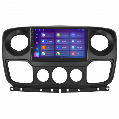 Navigație Renault Master, Opel Movano, Nissan NV400 2010 cu Android, 2GB RAM 32GB ROM, DSP, ecran 10,1 Inch, Carplay si Android Auto [2]