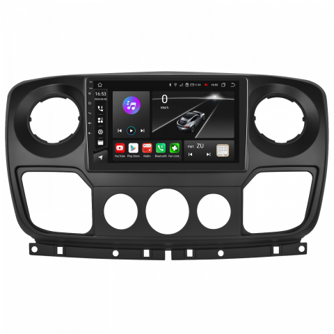 Navigatie Renault Master, Opel Movano, Nissan NV400 2010 cu Android, 8GB RAM 128GB ROM, cu SLOT SIM 4G, DSP, ecran 10,1 Inch, Carplay si Android Auto [2]