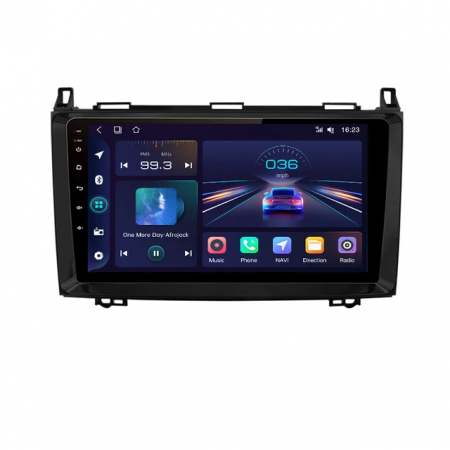 Mercedes Sprinter (2006-2019) - Navigatie Mercedes Vito Sprinter Viano A B Class Volkswagen Crafter, Android 12, 2GB RAM 32GB ROM, DSP, CarPlay si Android Auto, ecran 9 Inch