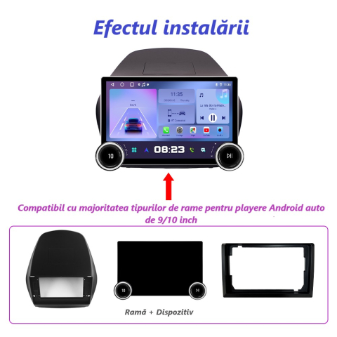 Navigatie Hyundai Tucson IX35 (2010-2015), FULL HD 1080P, 11.8” 2+64 GB, CarPlay si Android Auot wifi [1]