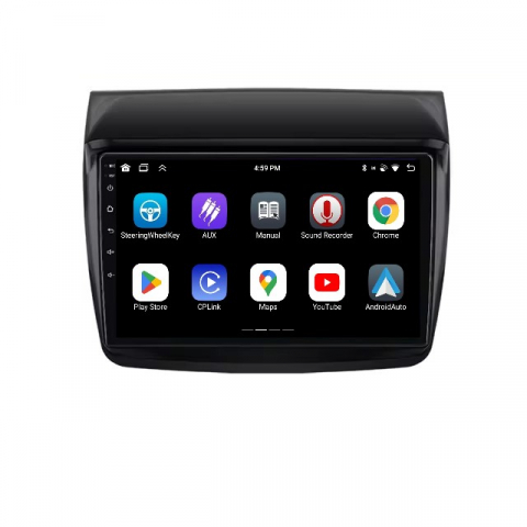 Navigatie Mitsubishi Pajero Sport 2 L200 Triton (2005-2015), Android, 4GB RAM 64GB, DSP, Carplay si Android auto, ecran 9 inch [2]