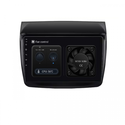 Navigatie Mitsubishi Pajero Sport 2 L200 Triton (2005-2015), Android, 8GB RAM 128GB, SLOT SIM 4G, DSP, Carplay si Android auto, ecran 9 inch [2]