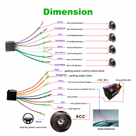 Navigatie MP5 Player Auto 1DIN Universal, CarPlay si Android Auto, Bluetooth, USB frontal, RCA Subwoofer, ecran 7 Inch [18]