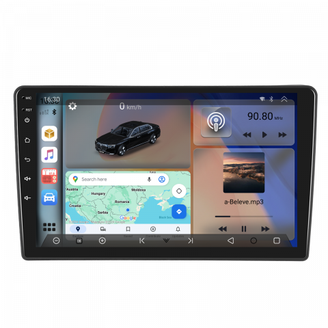 Nissan Navara (2006-2012) - Navigatie Nissan Navara (2006-2012), 2K QLED, Android 12, 4GB RAM 64GB, SLOT SIM 4G, DSP, Carplay si Android auto, ecran 9 inch