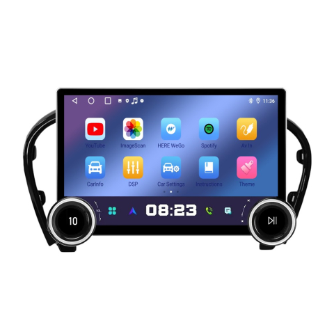 Navigatie Nissan Juke (2004-2016), FULL HD 1080P, 11.8” 2+64 GB, CarPlay si Android Auot wifi [2]