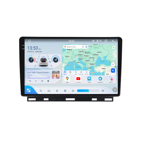 PROMOTII % - Navigatie Renault CLIO 5 (2019-2024) Android 14, 12GB RAM, 256GB ROM, Ecran 9.33 inch 2K QLED