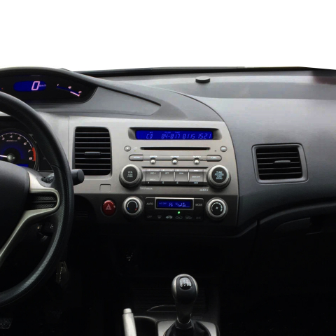 Navigatie Honda Civic (2004-2009) Tip Tesla, Android 12, 4GB RAM 64GB, SLOT SIM 4G, DSP, CarPlay si Android Auto, ecran 9,7 inch [2]