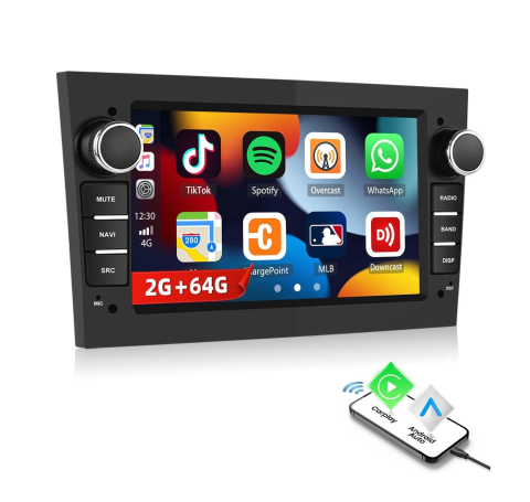 Astra (2004-2009) - Navigatie Opel Astra, Vectra, Antara, Corsa, Zafira (2005-2011), Android 13, USB, Bluetooth, Wifi, Waze, Yotube