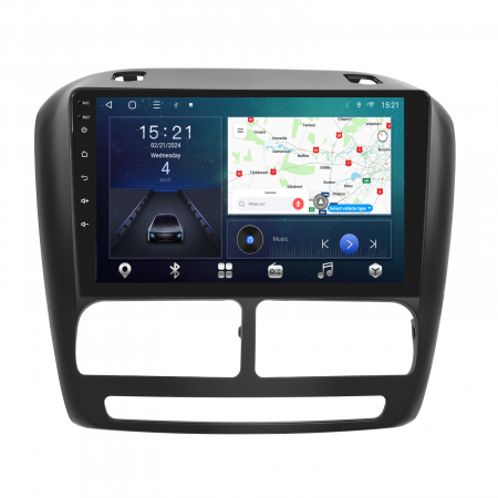 Fiat Doblo (2010-2015) - Navigatie Fiat Doblo (2012-2015) cu Android 12, 4GB RAM 64GB, SIM 4G, Carplay si Android Auto ecran 9 inch