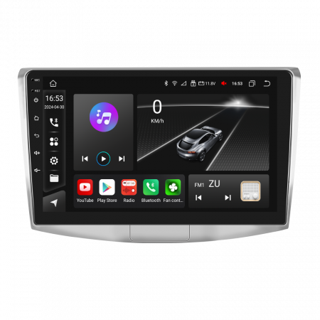 Passat B7 (2011-2015) - Navigatie Passat B6 B7 CC 2005-2015, cu Android 4GB RAM 64GB ROM, Android 12, CarPlay si Android Auto Wi-fi, SIM 4 G Youtube, Waze, ecran HD 10.1 Inch