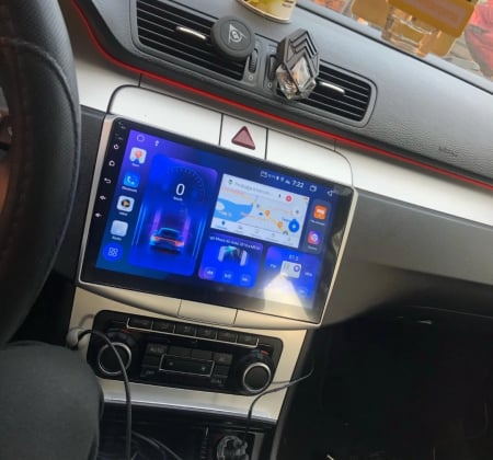 Navigatie Passat B6|B7|CC cu Android 2GB RAM 32GB ROM, Android 13, CarPlay si Android Auto Wi-fi, Youtube, Waze, ecran HD 10.1 Inch [8]