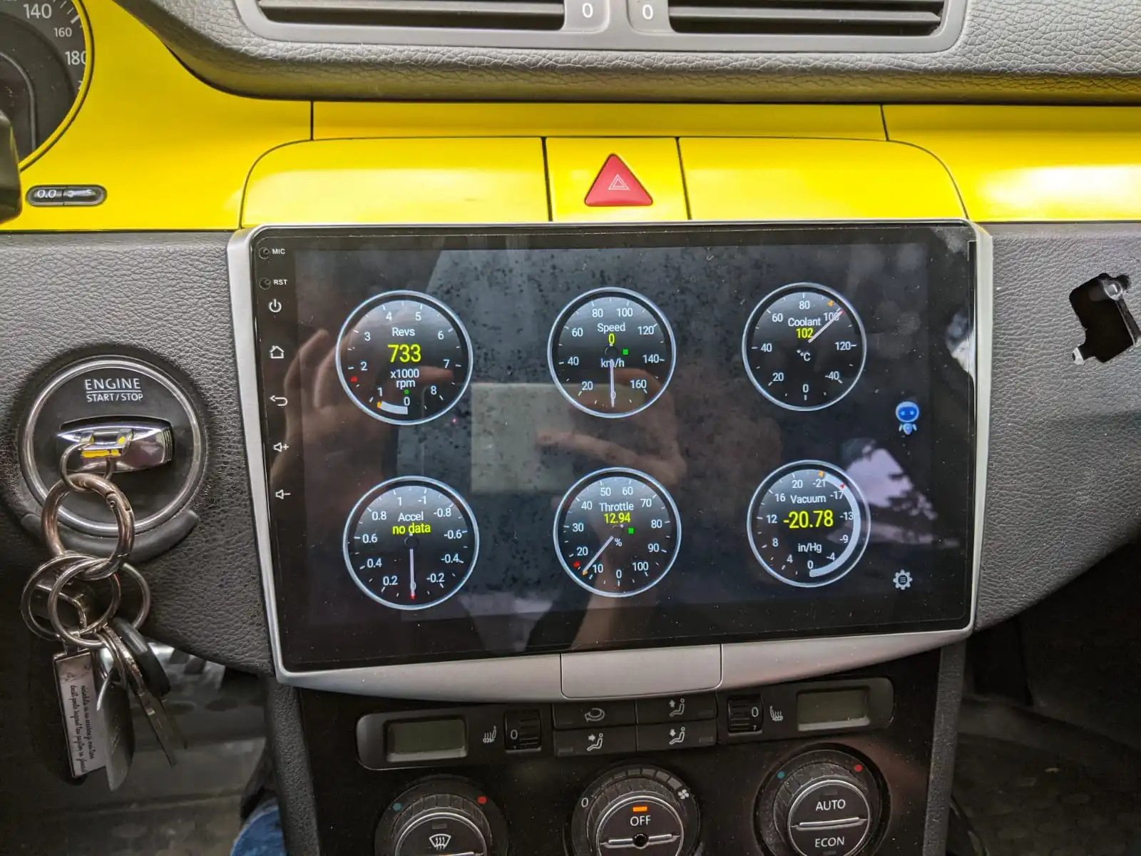 Navigatie Passat B6|B7|CC cu Android 11, Mirror Link, Wi-fi, Youtube, Waze, ecran HD 10.1 Inch [7]