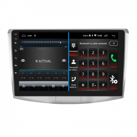 Navigatie Passat B6|B7|CC cu Android 2GB RAM 64GB ROM, Android 13,PREMIUM 2023, cu CarPlay si Android Auto Wi-fi, Youtube, Waze, ecran HD 10.1 Inch [4]