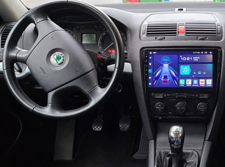Navigatie Skoda Octavia 2 (2004-2013) cu Android 12, 8GB 128GB, DSP, Slot SIM 4G, CarPlay si Android Auto ecran 10.1 Inch [2]