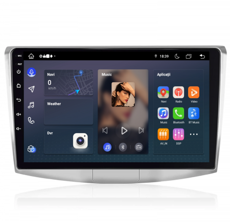 Navigatie Passat B6|B7|CC cu Android 12,DSP 8GB RAM 256GB ROM, SIM 4G CarPlay si Android Auto Wi-fi, Youtube, Waze, ecran HD 10.1 Inch [1]